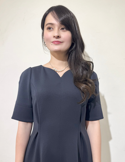 ストレッチハートネックワンピ - Pinup Closet ONLINE STORE