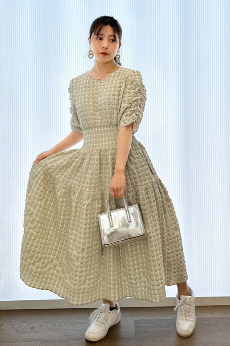 ヘレナワンピ/オリーブグリーン/F