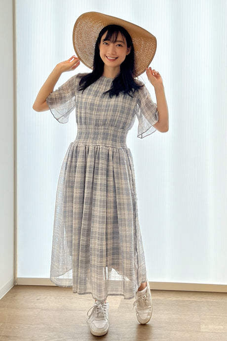 マジョリカワンピ/ブラウン/F