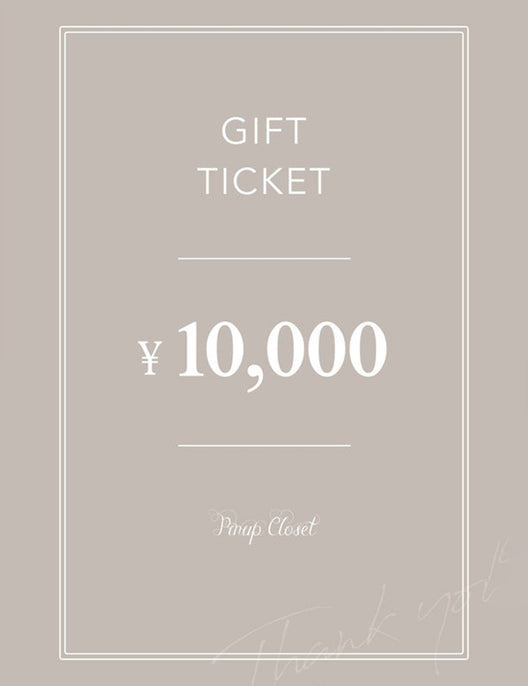 GIFT TICKET ¥10,000 - Pinup Closet ONLINE STORE