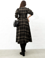 Cache-coeur Checked Dress