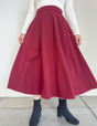 [Basic Line] Casual Flare Skirt