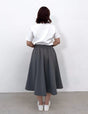 ピンタックフレアスカート