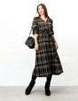 Cache-coeur Checked Dress