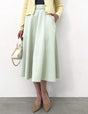 ピンタックフレアスカート