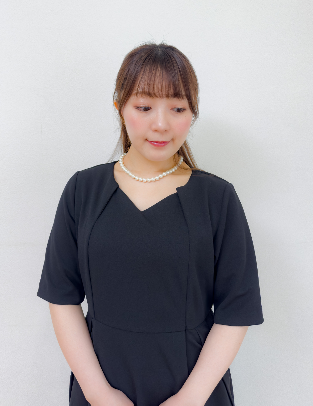 Washable and Stretchy Black Formal Wear (2-piece dress set)
