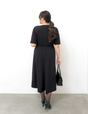 Washable and Stretchy Black Formal Wear (2-piece dress set)