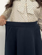 ピンタックフレアスカート