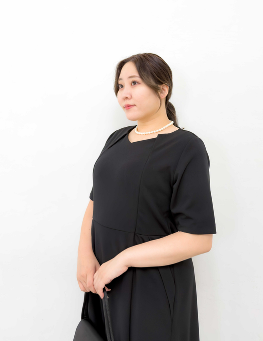 Washable and Stretchy Black Formal Wear (2-piece dress set)