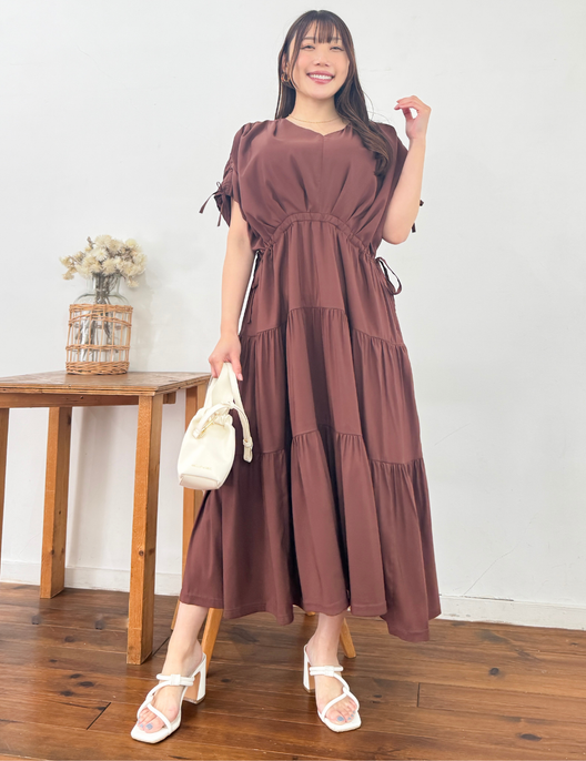 cinematiq♡チューリップスリーブワンピ♡ 4wayリアルフリーワンピ | CINEMATIQ by Pinup Closet