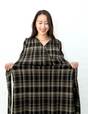 Cache-coeur Checked Dress