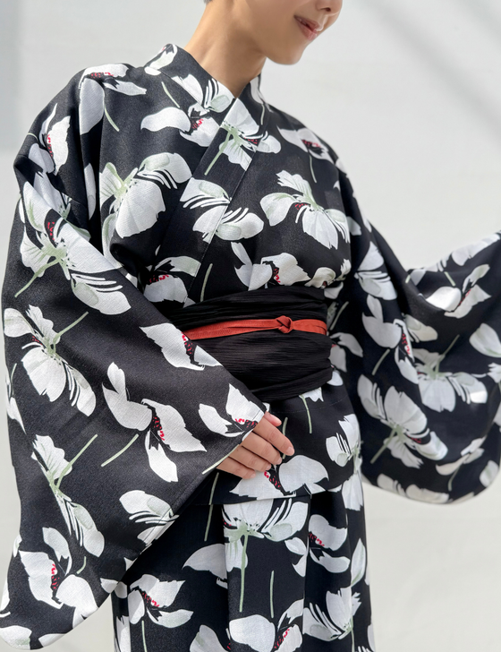 CINEMATIQ 2wawセパレート浴衣 CINEMATIQ】2wayセパレート浴衣👘細身の方もグラマーさんも着