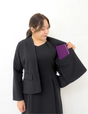 Washable and Stretchy Black Formal Wear (2-piece dress set)