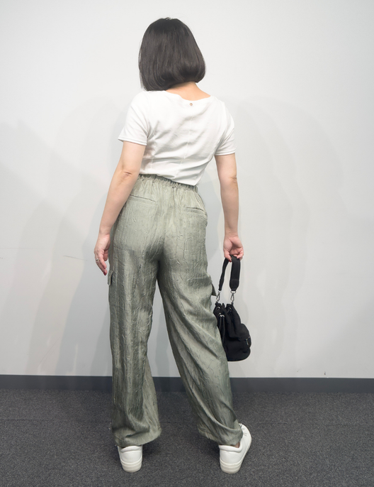 試着のみ】ダブルポケットワッシャーカーゴパンツ ベーシックライン 試着のみ】ダブルポケットワッシャーカーゴパンツ ベーシックライン