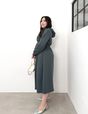 Double Pocket Hoodie Dress