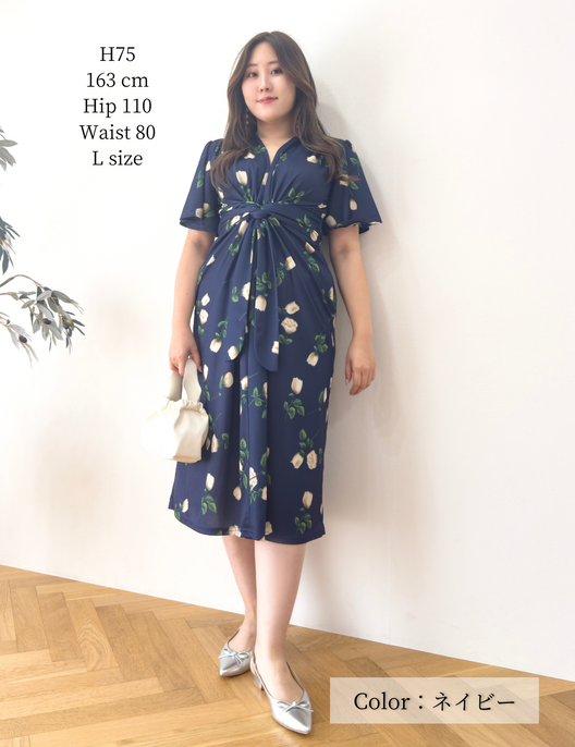 フラワーホリデーワンピ| CINEMATIQ by Pinup Closet フラワーホリデーワンピ| CINEMATIQ by Pinup Closet