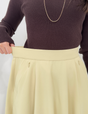 [Basic Line] Double Pocket Flared Skirt