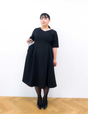 Washable and Stretchy Black Formal Wear (2-piece dress set)