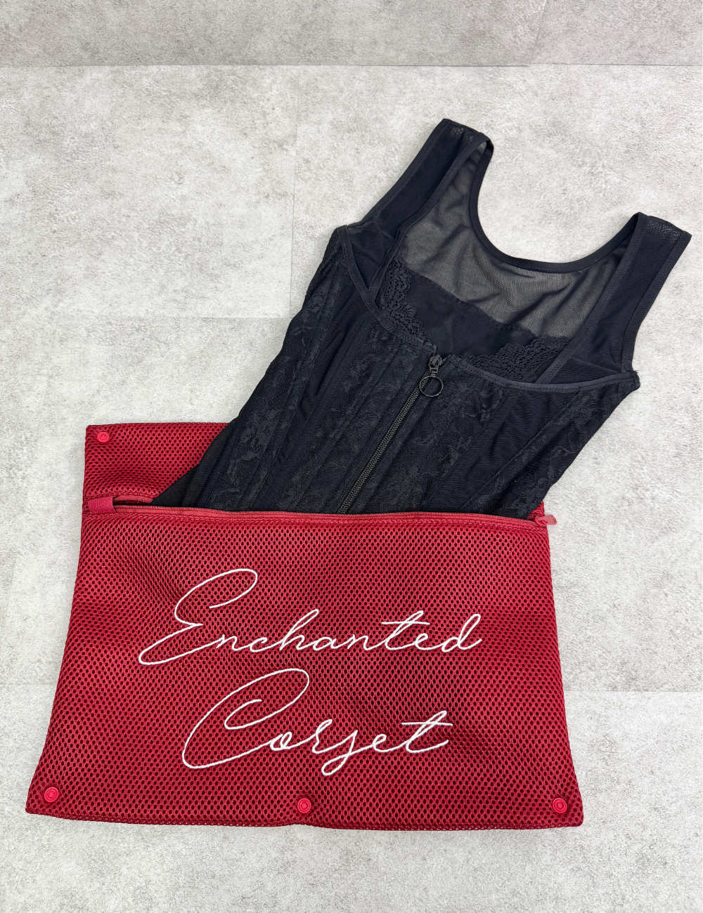 Enchanted Corset コルセットランドリーネット レッド