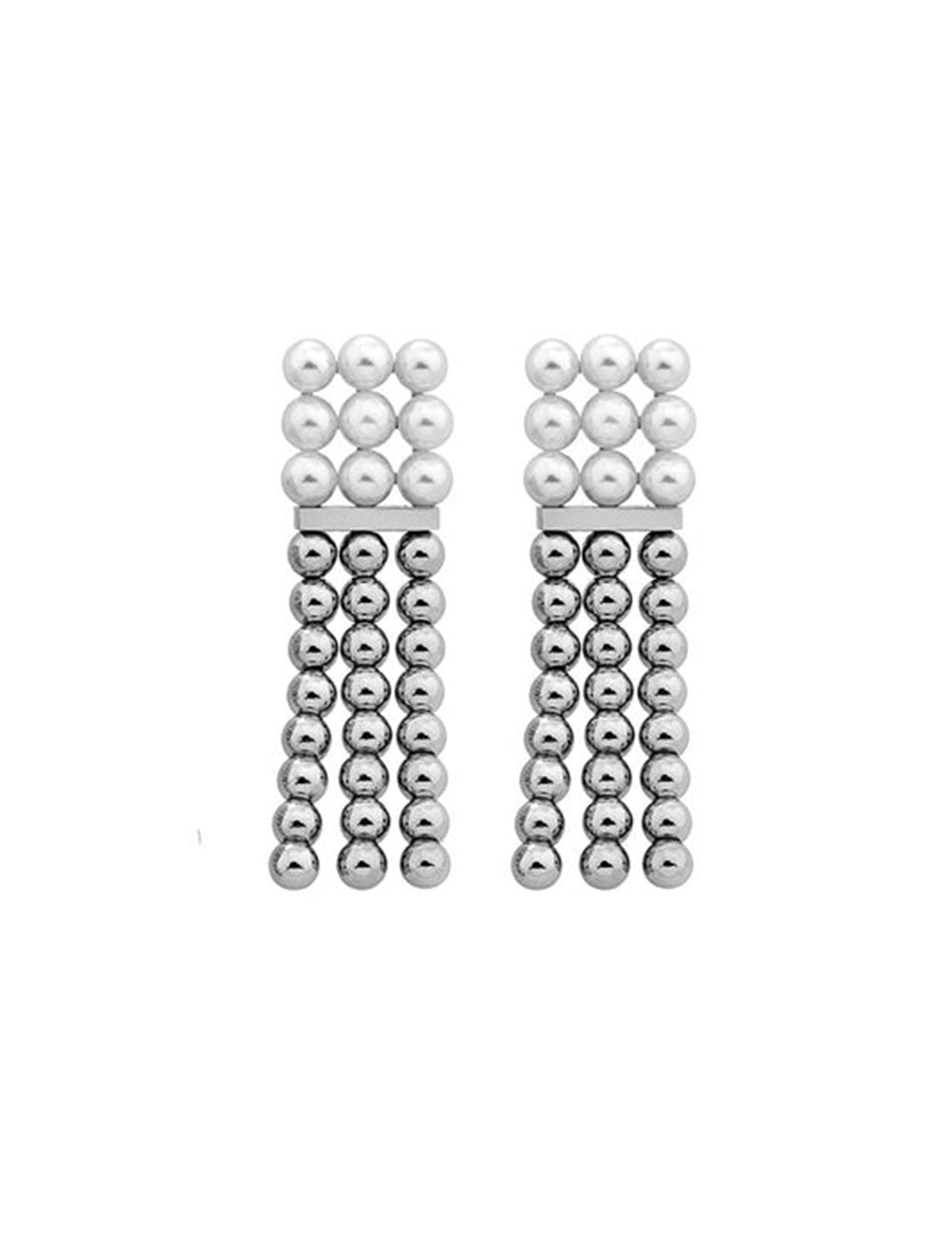 アトラス(フリンジ)-シルバーカラー-ピアス - Pinup Closet ONLINE STORE