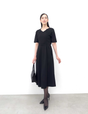 Washable and Stretchy Black Formal Wear (2-piece dress set)