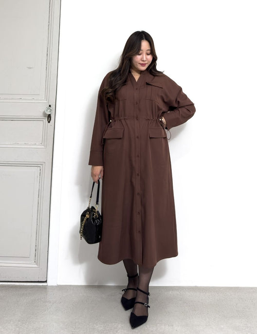 リアルフリードロストシャツワンピ