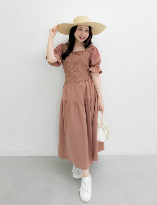 つば広女優帽