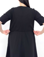Washable and Stretchy Black Formal Wear (2-piece dress set)