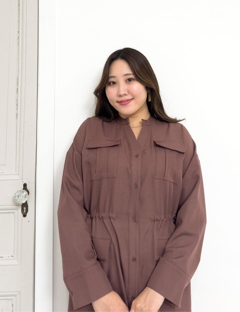 リアルフリードロストシャツワンピ