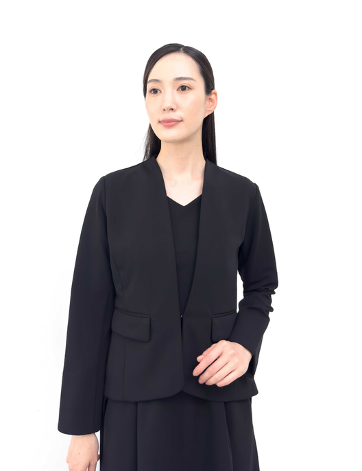 Washable and Stretchy Black Formal Wear (2-piece dress set)