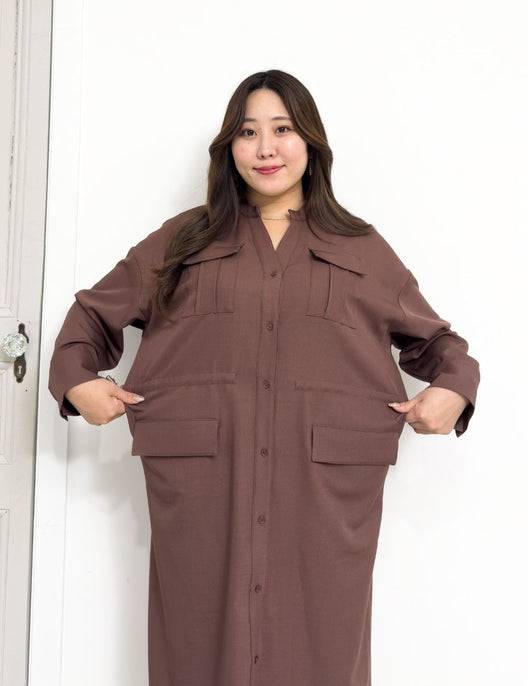 リアルフリードロストシャツワンピ