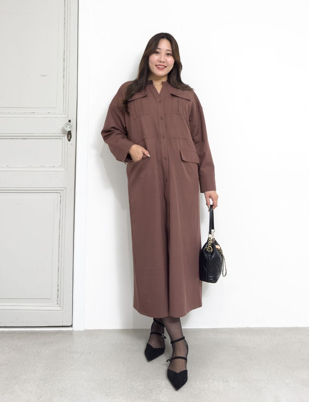 リアルフリードロストシャツワンピ