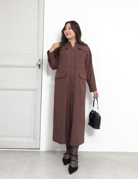 リアルフリードロストシャツワンピ