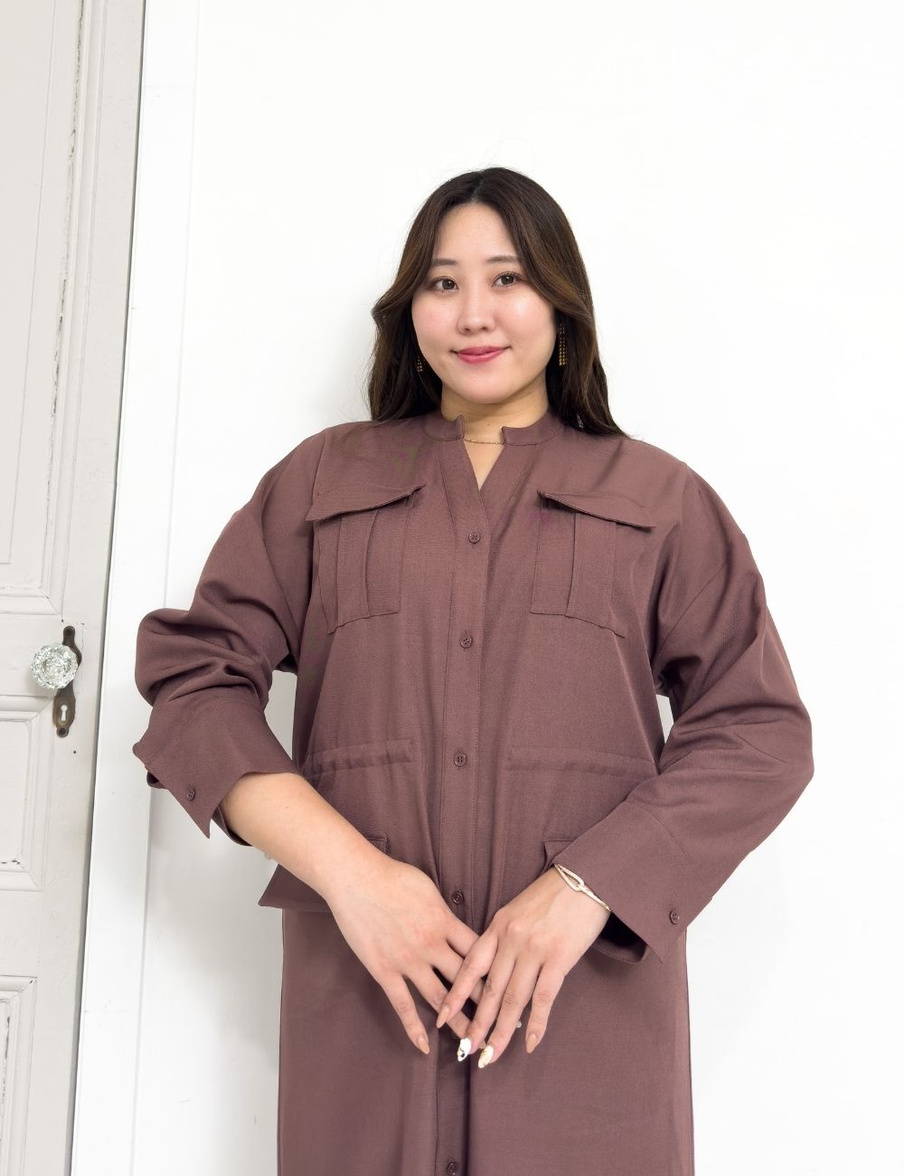 リアルフリードロストシャツワンピ