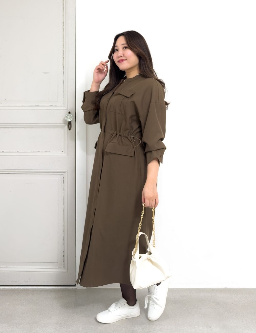 リアルフリードロストシャツワンピ