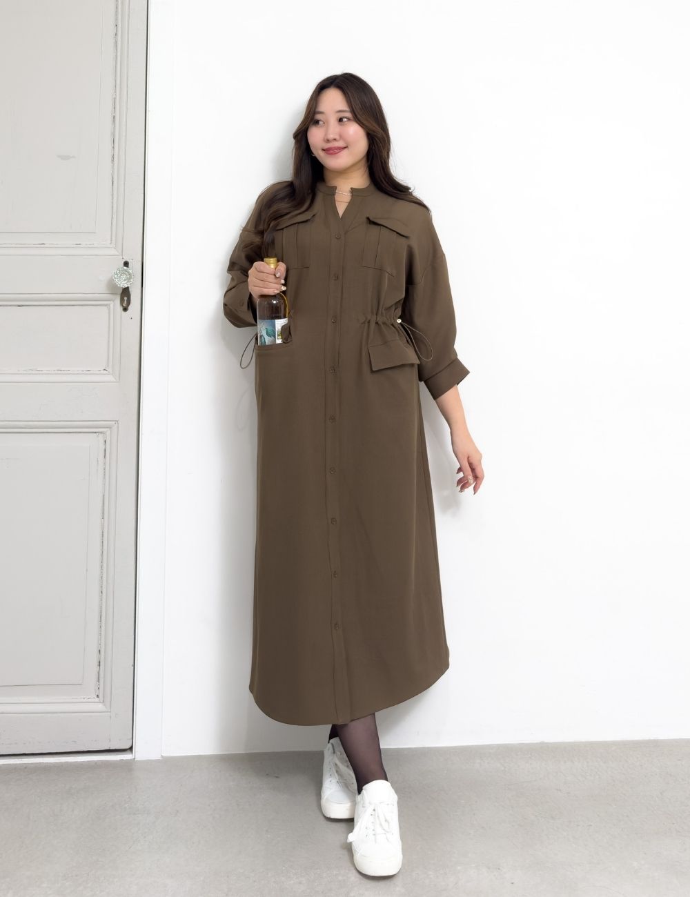 リアルフリードロストシャツワンピ