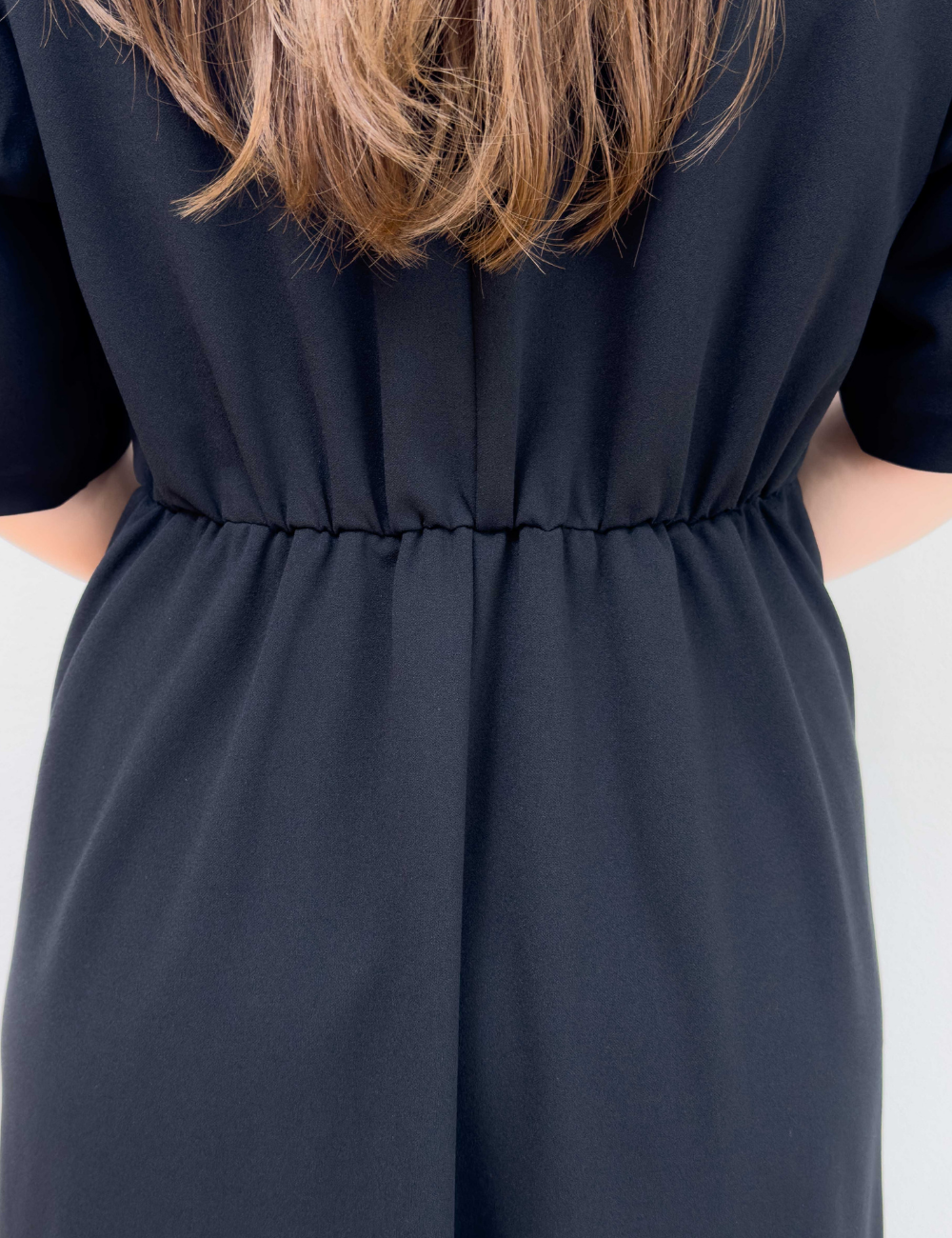 Washable and Stretchy Black Formal Wear (2-piece dress set)
