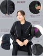 Washable and Stretchy Black Formal Wear (2-piece dress set)