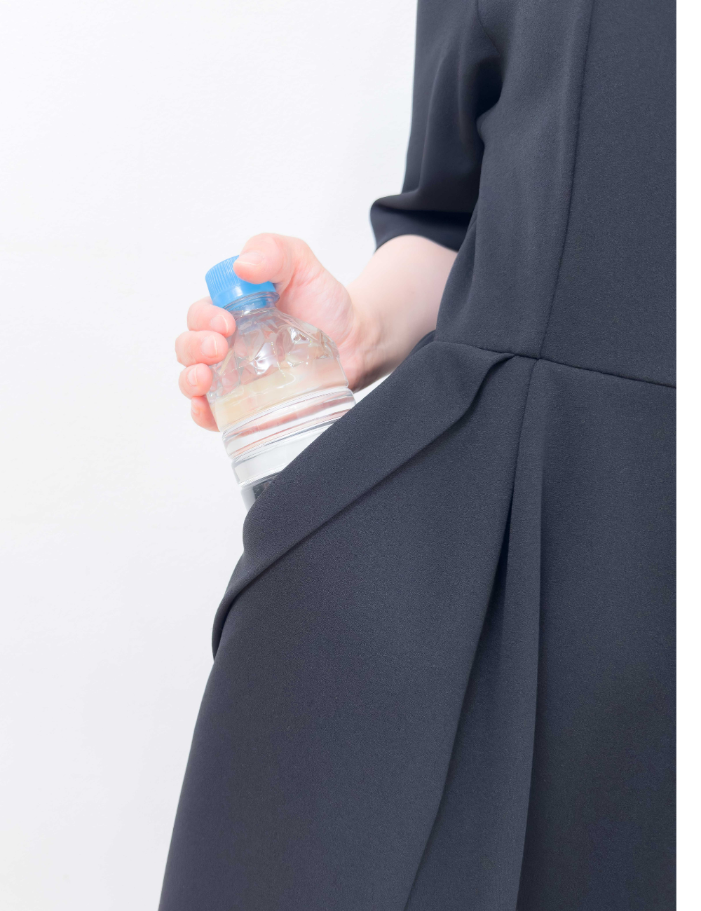 Washable and Stretchy Black Formal Wear (2-piece dress set)