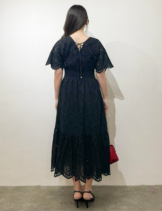 アナイタグ付き新品レースワンピース 2Wayレースシエナワンピ | CINEMATIQ by Pinup Closet
