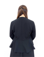 Washable and Stretchy Black Formal Wear (2-piece dress set)