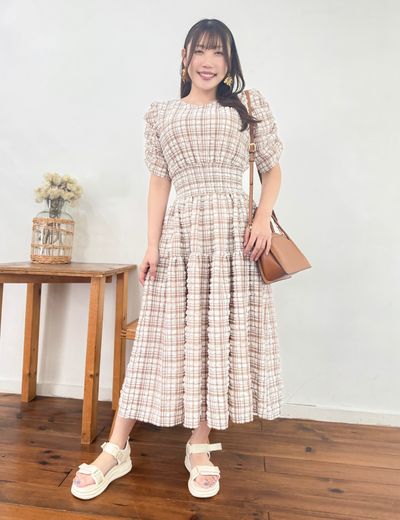 プレイドヘレナワンピ - Pinup Closet ONLINE STORE