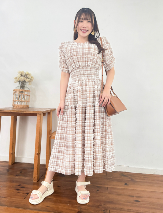 プレイドヘレナワンピ - Pinup Closet ONLINE STORE