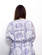 Real Free Sheer Fully Embroidered One-Piece Dress