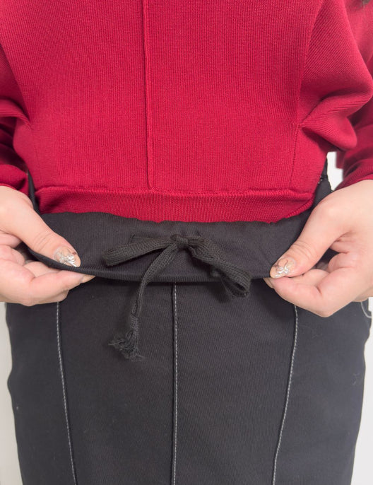 【ベーシックライン】デニムライクスカート