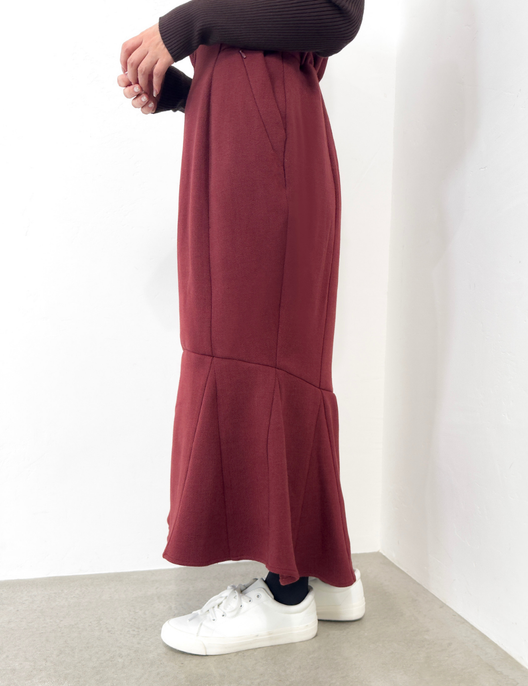 【べーシックライン】ダブルポケットジャンパースカート