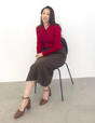 [Basic Line] Fleece-lined I-line skirt