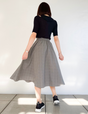 [Basic Line] Glen Check Skirt