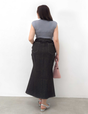 [Kaihara Denim] Adjustable Stretch Mermaid Skirt [Unbelievable Stretch]