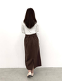 【Setup compatible】Herringbone I-line skirt